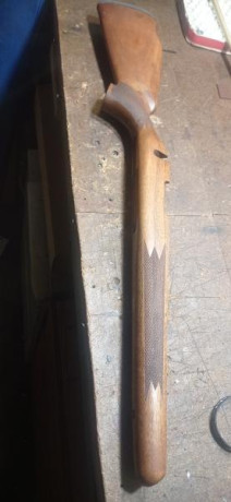 Vendo una culata Timber de madera para rifle Vergara B-14.
Acción corta.
Está rectificada para colocar 02