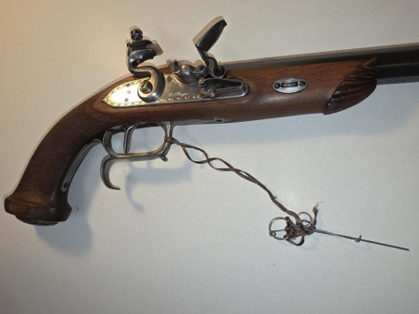 Pedersoli Lepage chispa cb45.
Pistola impecable tanto estético como funcional,por las fotos podréis ver 21