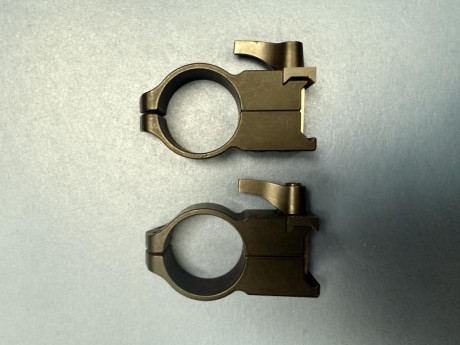 Monturas WARNE máxima desmontables extra altas 30mm, carril weaver.
140€ se regala envío si lo hubiese 01