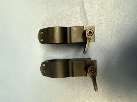 Monturas WARNE máxima desmontables extra altas 30mm, carril weaver.
140€ se regala envío si lo hubiese 00