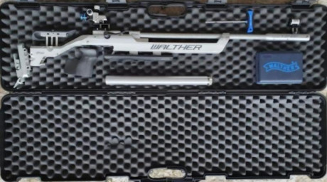 Walter LG400 Alutech Expert.
Carabina preciosa y precisa, aunque todos somos conscientes que la puntuación 61