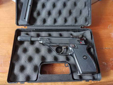 Buenas a todos por no poder darle uso pongo a la venta está excelente pistola para iniciarse en el tiro.Se 00
