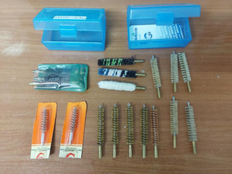  Vendidos 

Vendo por abandono de la practica del tiro, este lote de accesorios compuesto por varias baquetas 01