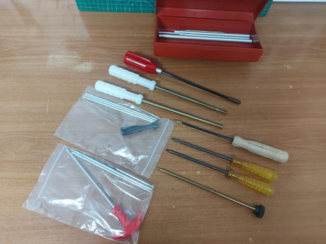  Vendidos 

Vendo por abandono de la practica del tiro, este lote de accesorios compuesto por varias baquetas 00