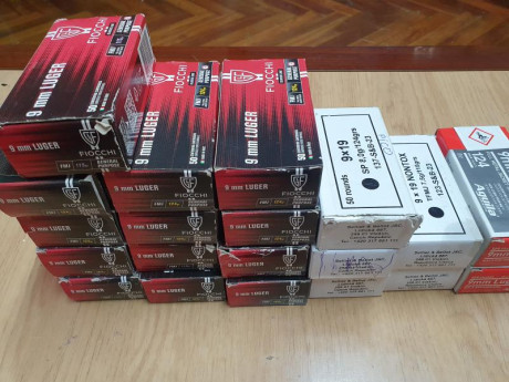 Hola a todos! Vendo mil ( 1000 ) vainas del 9 para., hay Fiocchi, Sellier Bellot y Águila. Están desempistonadas, 10