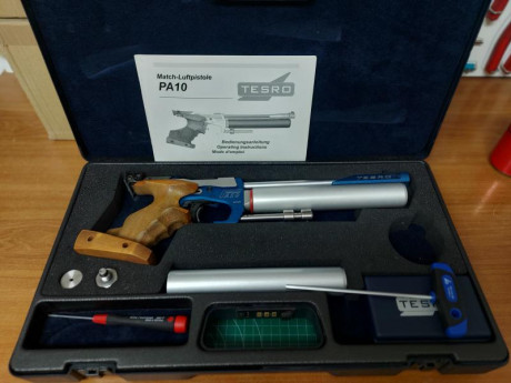  Reservada 

Por dejar la actividad deportiva, vendo pistola de aire Tesro PA-10 en perfectísimo estado, 00