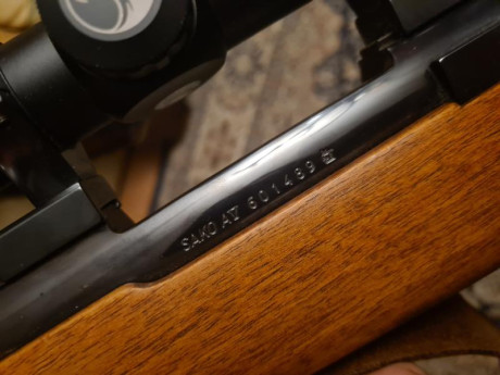 Vendo rifle Sako caja larga o Stutzen, estado PERFECTO, calibre 300 WM, incluye monturas Sako de 30 mm 00