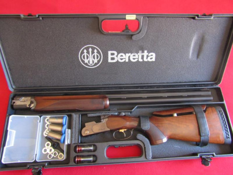 Hola. Vendo Beretta 682 Gold de 71 cm de cañón con cinco polichokes y culata regulable en excelente estado.

Es 01