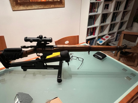 Hola, vendo enfield mk IV del ejército USA con acople para poder usar visor.
1200€ más envío
Saludos 01