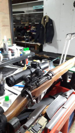 Hola, vendo enfield mk IV del ejército USA con acople para poder usar visor.
1200€ más envío
Saludos 00
