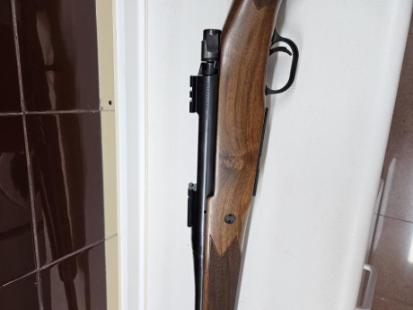 Rifle calibre 270 Win., nuevo, dos disparos en galería, cañón  de 61 cms., cargador desmontable.  Envío 00