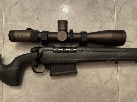 Buenas,

Se vende rifle Bergara Crest con culata de carbono calibre 7mm Rem Mag como nuevo, sin uso. 

El 02