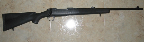 Rifle de cerrojo Sabatti Rover 308 Win en polímero negro prácticamente a estrenar, con solo 3 disparos 01