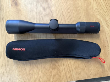 Visor Minox RS-4 2.5-10X50 De carril en perfecto estado desmontado de un mauser m25 usado dos días el 00