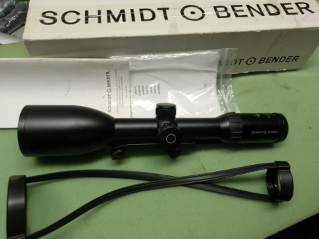 Visor Schmidt &Bender zenith 2, 5-10x56 reticula iluminada fd7 de carril con monturas blaser ,impecable, 50