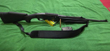 Se vende Remingtom Carabine calibre 35 whealen, terminacion impresion al carbono para proteger las maderas, 02