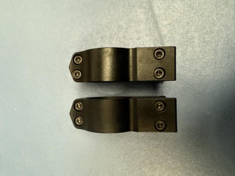 Anillas WARNE altas fijas 30mm carril weaver. 65€ 01