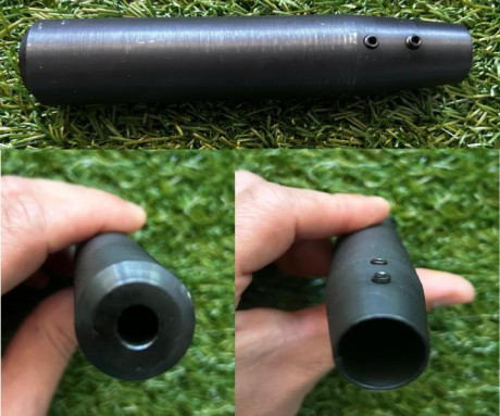 Hola

Siga en venta compensador de boca acoplable, diseñado para rifles con diámetro de cañón de 16 mm. 00