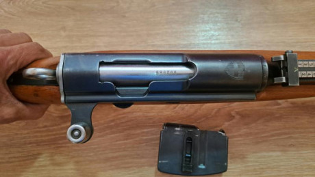 Vendo este rifle  Schmidt Rubin k31en perfecto estado.
Se encuentra en Madrid
Calibre 7,5 por 55


Mensaje 11