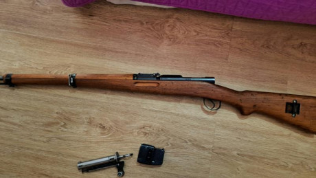 Vendo este rifle  Schmidt Rubin k31en perfecto estado.
Se encuentra en Madrid
Calibre 7,5 por 55


Mensaje 51