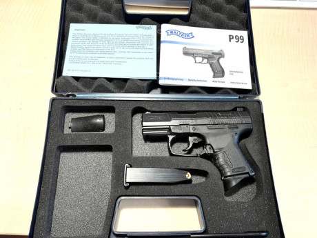 La P99 Compact tiene las mismas características avanzadas de la P99 de tamaño normal, pero con un tamaño 00