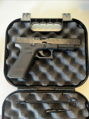 Vendo Glock 34 Gen5 MOS 9MM, guiada en F, con menos de 500 disparos.
La pistola está en Barcelona y se 00