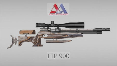Pongo a la venta mi carabina de field target. Es una Air Arms FTP900. Es calibre 4,5 y con potencia de 12