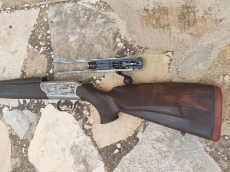 Se cede blaser r93 luxus calibre 300wm con magnaport. 
Rifle en buen estado de funcionamiento. 
Precio 02