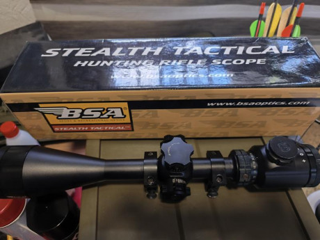 Se vende visor bsa tactical 6-24x 44 con muy poco uso en un 22
Zona Barcelona Gerona precio 150€ 01