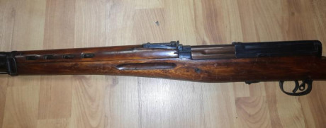 Un amigo vende un fusil Tokarev SVT-40, el arma esta en muy buen estado tanto estético como funcional, 20