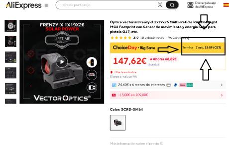 Saludos a todos, alguien conoce o ha comprado en la pàgina web francesa Reddotsight www.red-dot-sight.eu?
El 30