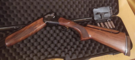 Un saludo foreros. Vendo ATA SP. Bascula acero negro. Cierres tipo Beretta. Cañón de 71 . 5 Choques + 02