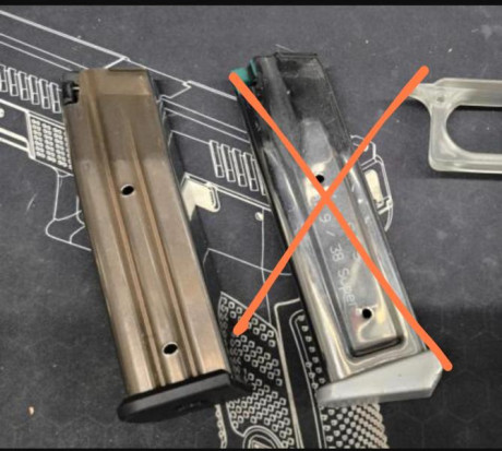 CZ 75, Shadow 1 y Shadow 2, kit calibre 22 - 50 euros
CZ Shadow 2, 9pb - 40 euros
Tanfoglio Limited Custom 00