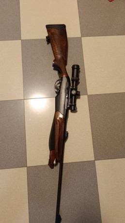 Hola, VENDIDO mi unico Semiautomático es un:

 BENELLI ARGO Cal 300wm
Cañón de 61cm
Visor de batida Dalls 01