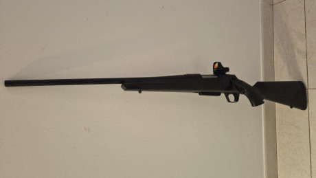 Buenas, Vendo rifle nuevo a estrenar Winchester XPR cal. 308, zurdo. Se puede vender todo junto por 1000€ 01