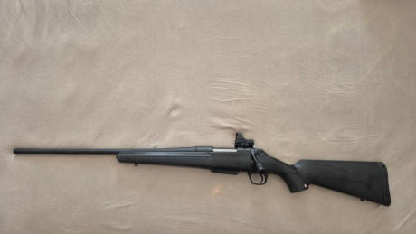 Buenas, Vendo rifle nuevo a estrenar Winchester XPR cal. 308, zurdo. Se puede vender todo junto por 1000€ 10