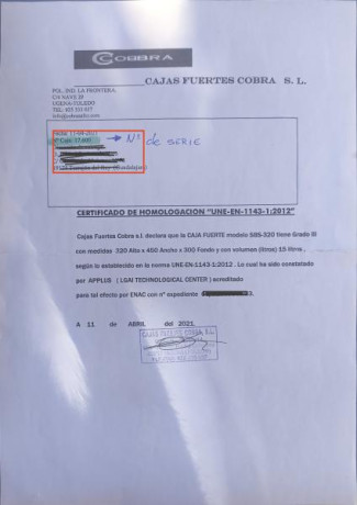 Hola buenas 
Vendo mi armero marca cobra grado 3 con 15 litros de cubicaje. 
Toda su documentación en 01