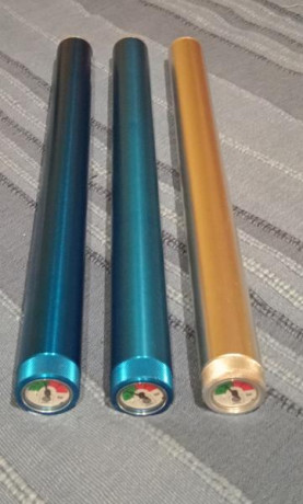 Buenas noches,
Vendo tres depósitos para la carabina Steyr LG 110.
Perfecto estado.
Longitud: 400 mm
Carga 00