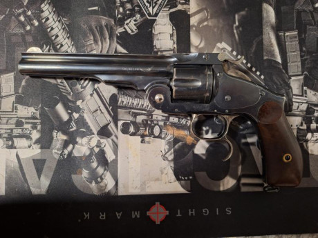 Vendo réplica de revolver 44 Russian de las fabricadas por Uberti. Guiado en F, no tengo los documentos 02