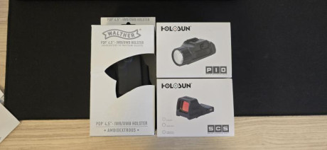 Vendo por falta de uso y cambio de modalidad, aproximadamente 750 disparos, se vende junto con los accesorios 02