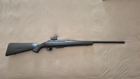 Buenas, Vendo rifle nuevo a estrenar Winchester XPR cal. 308, zurdo. Se puede vender todo junto por 1000€ 40