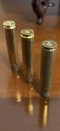 Se venden vainas del calibre 8x57js con un solo tiro efectuado con fusil de cerrojo Kar 98 k (por lo tanto 02