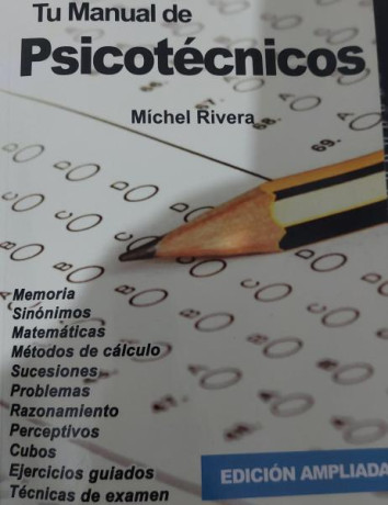 Vendo libro de psicotecnicos para preparar oposiciones,  estado prácticamente nuevo, "Tu Manual de 02