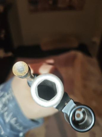 VENDO RIFLE Pedersoli whitworth calibre .451 con cañón hexagonal, diopter y túnel. Estado impecable del 10