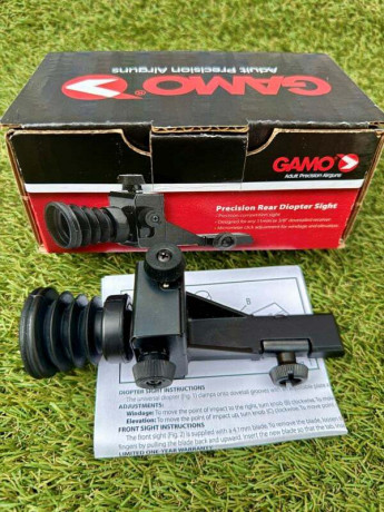 Buenas 

Me está gustando tirar con el diopter. He intentado pasar el de la FWB 300 s a la HW 50 pero 10