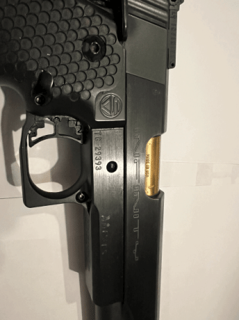 Dejo la actividad de IPSC y por ende, vendo mi pistola Infinity en inox nitrurada negra. Es un arma maravillosa. 00