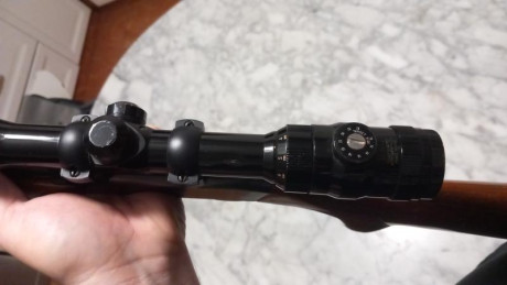 En buen estado, Herstal made, con visor Miroku de 3 a 9 aumentos

Precio 350€ portes incluidos 12