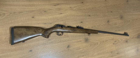 Vendo Carabina CZ 457 Jaguar XII, calibre 22LR más cañón intercambiable Magnum 22WMR guiado con la propia 12