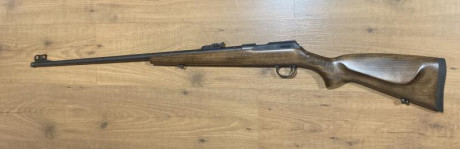 Vendo Carabina CZ 457 Jaguar XII, calibre 22LR más cañón intercambiable Magnum 22WMR guiado con la propia 11