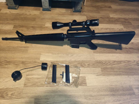 2 cargadores visor bussnell  llave desmontaje estado impecable poco uso  ,300 euros en asturias si hay 02